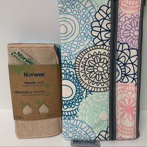 Norwex Envirocloth Travel pack and wet wipe pouch